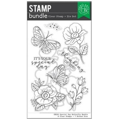 Hero Arts Stempel + Stanzschablonen - Special Day Butterfly